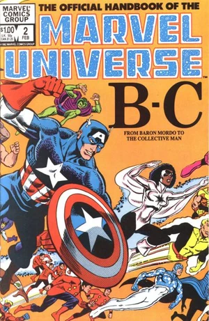 Official Handbook of the Marvel Universe Vol 1 2