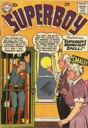 Cover for Superboy #65