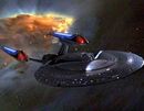 USS Enterprise NCC-1701-E nébuleuse