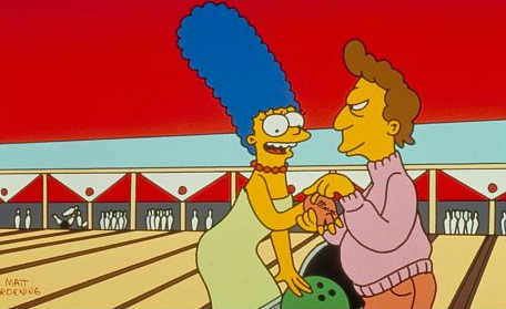 marge simpson naked stick em up