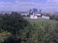 From the observatory, up on the hill