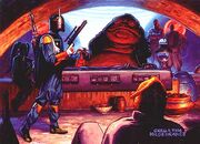 Boba uebergibt Solo