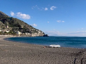 Italy Maiori Beach