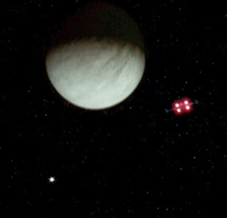 Vista espacial de Bespin