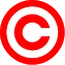 Red copyright
