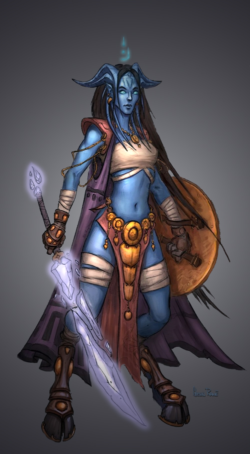 World of Warcraft Draenei Female