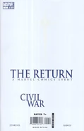 Civil War The Return Vol 1 1