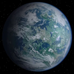 Alderaan planeet
