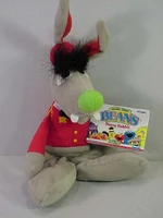 Tyco1997BennyRabbit9inBeanie