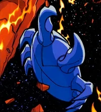 Blue Beetle Scarab