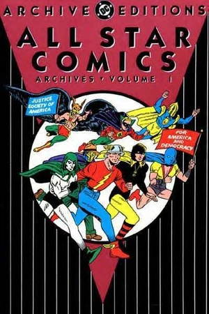 Cover for All-Star Comics Archives #1