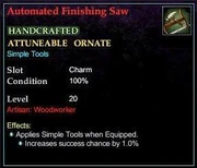 Automated Finishing Saw