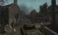 Sherman Firefly in town CoD3