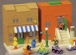 1-2-3 Sesame Street Playset
