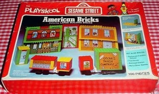Sesame Street American Bricks