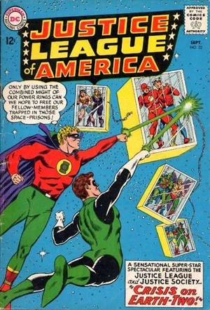 Cover for Justice League of America #22