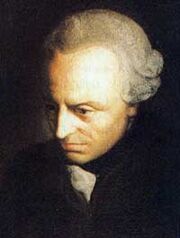 Immanuel Kant (painted portrait)