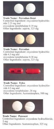 Oxycodone varieties