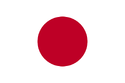 Centered red circle on a white rectangle.