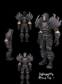 Male Human wearing "Deathmantle"