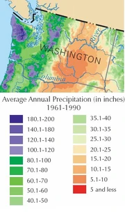 Wa rain map