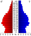 USA Davidson County, Tennessee.csv age pyramid.svg