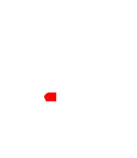 Map of Georgia highlighting Dooly County