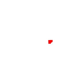 Map of Michigan highlighting Iosco County