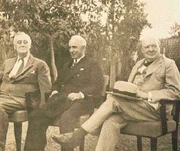 Roosevelt Inonu Churchill