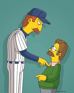 Bart Has Two Mommies Promo Card