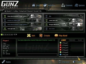 Gunz lobby