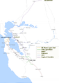 Northern California 2 transbay travel.svg