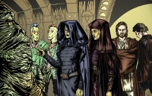 La Jedi Padawan Barriss Offee acusa a Seorgg el Hutt de interferir en su misión.