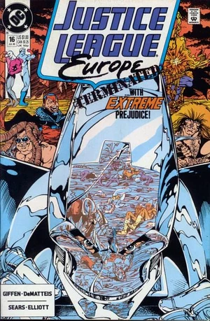 Cover for Justice League Europe #16
