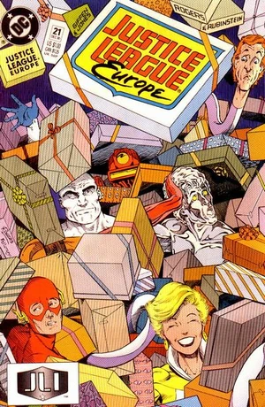 Cover for Justice League Europe #21