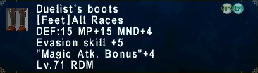 Duelist's Boots