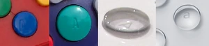 A button