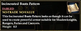 Incinerated Boots Pattern