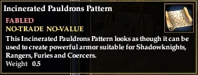 Incinerated Pauldrons Pattern