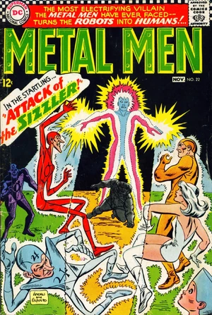 Cover for Metal Men #22