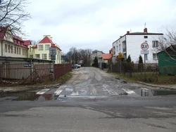 Ulica Marii Walewskiej, widok z ulicy Grunwaldzkiej