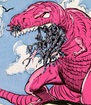 Robotic Devil Dinosaur