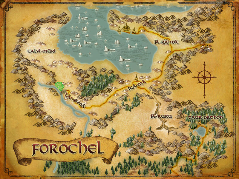 Lotro Forochel Map