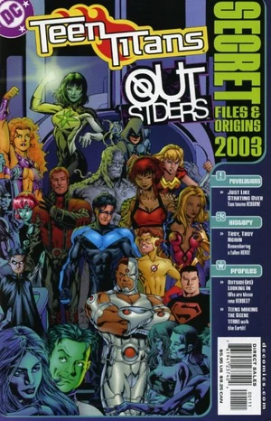Cover for Teen Titans/Outsiders Secret Files and Origins #1