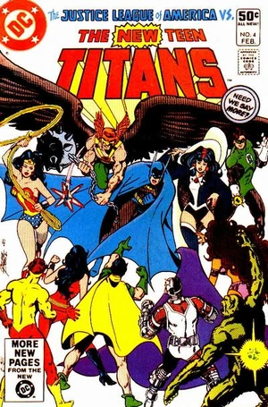 Cover for New Teen Titans #4