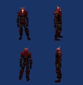 Blood elf male wearing Warlord's Aegis