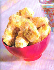 Deep-fried Bananas