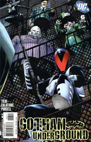 Cover for Gotham Underground #6