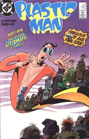 Cover for Plastic Man #4