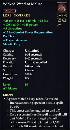 Wicked Wand of Malice